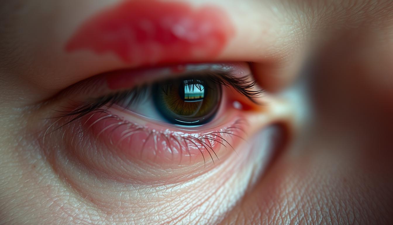 Ausschlag am Auge durch Stress – Ursachen & Hilfe