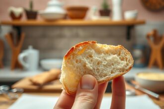 Brot essen nach Zahn ziehen