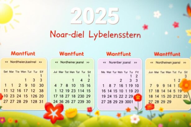 Schulferien Nordrhein-Westfalen 2025