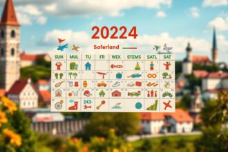 Schulferien Saarland 2024