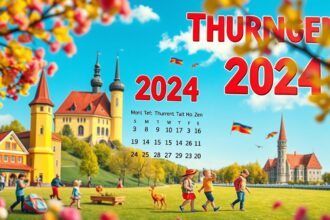 Schulferien Thüringen 2024