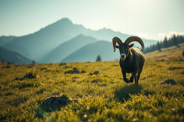 Steinbock und Widder