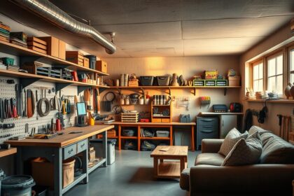 Nützliche Ausstattung für Keller, Garage und Hobbyräume