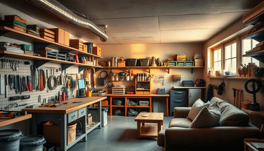 Nützliche Ausstattung für Keller, Garage und Hobbyräume