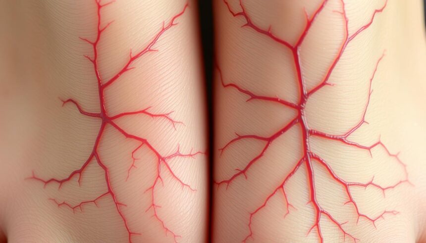 Unterschied zwischen Besenreisern und Krampfadern