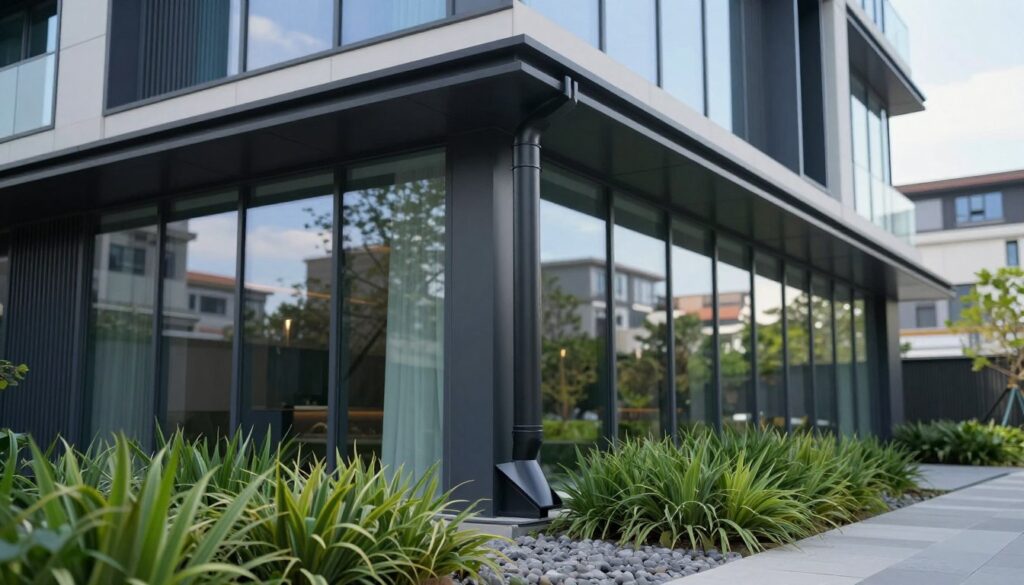 Gestaltung Fallrohr Optik Fassadendesign Gestaltung Fallrohr Optik Fassadendesign