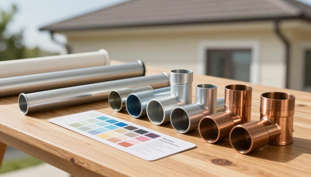 Herstellervergleich Fallrohre Herstellervergleich Fallrohre